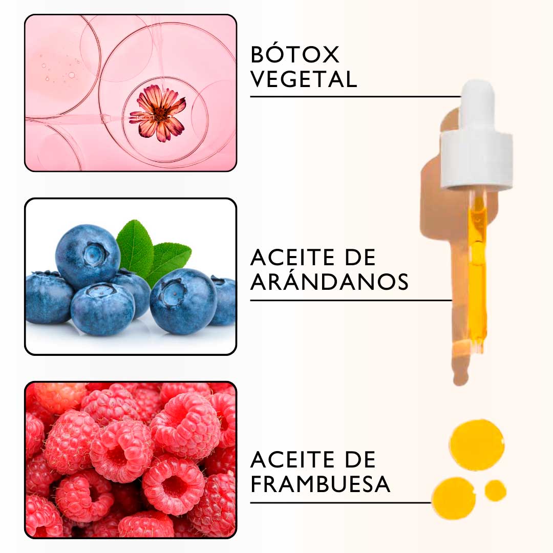 SUPERBERRY BOTOX - Serum de Bayas y Frutos Rojos con Bótox Vegetal