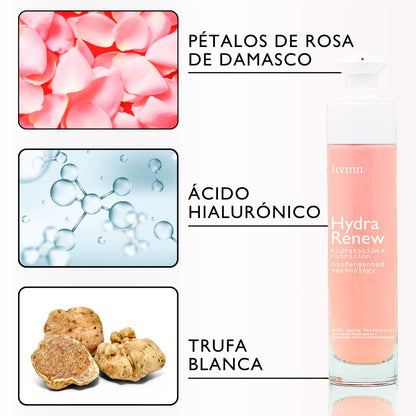 HYDRA RENEW -  Crema Natural Hidratante y Nutritiva