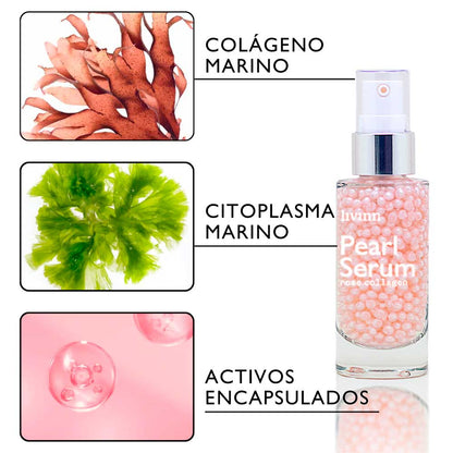 ROSE COLLAGEN PEARL SERUM- Primer Serum Natural con Activos Encapsulados