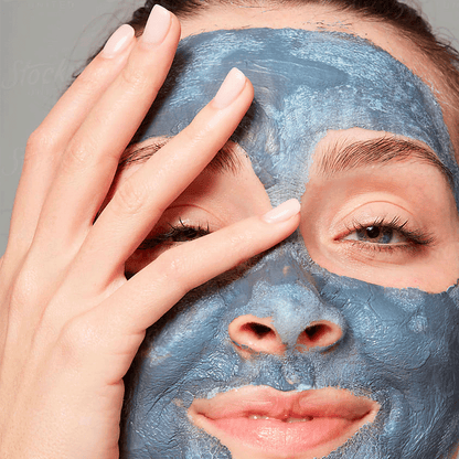 CLEAN &amp; CLAY BLUE- Mascarilla Facial Sólida Natural